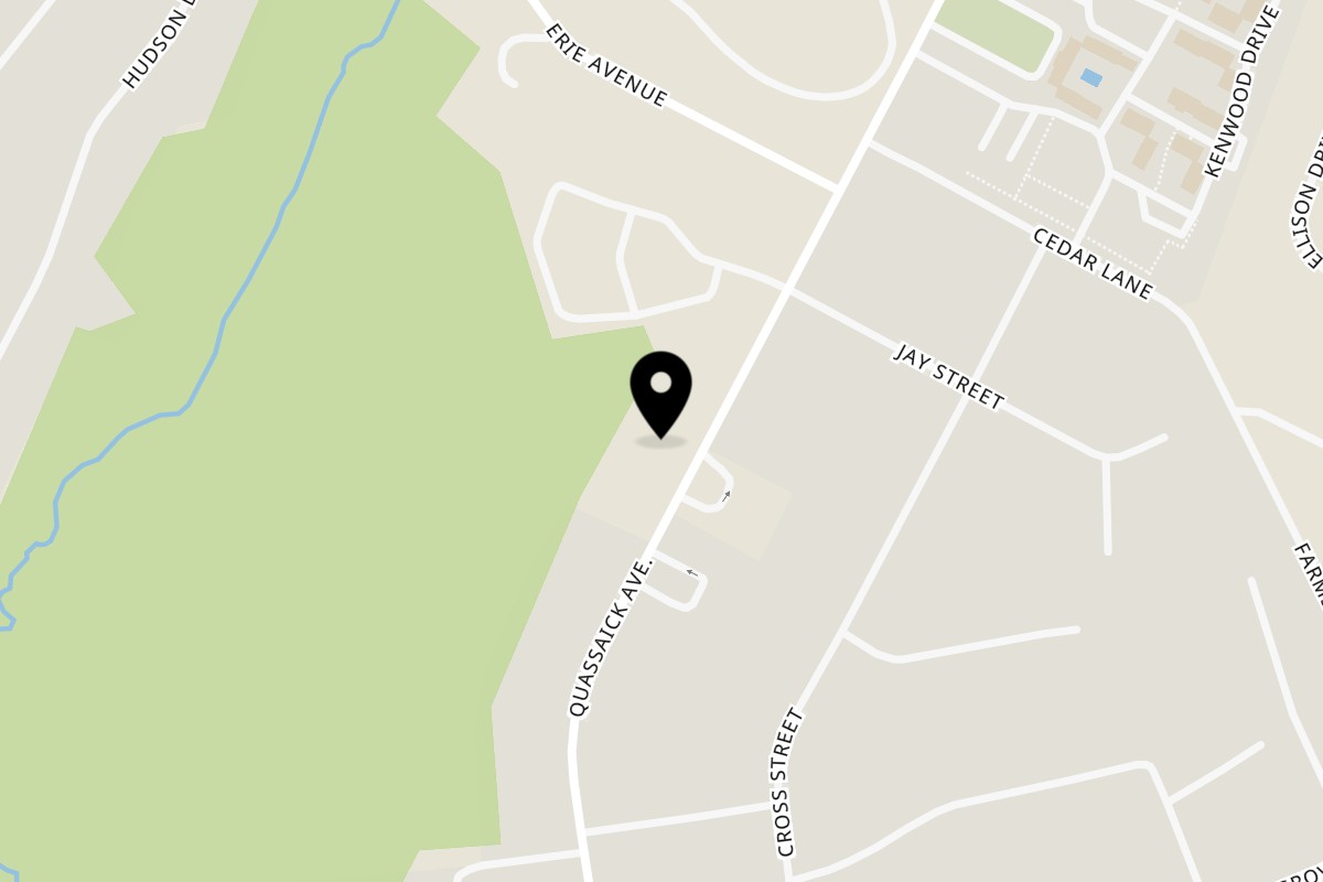 Map showing the location of El Rinconcito Latin Food on 266 Quassaick Ave in New Windsor